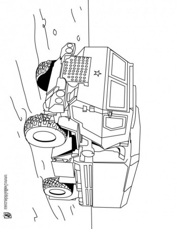 Army Truck Coloring Pages | 99coloring.com