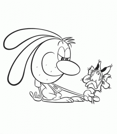 brandy and mr whiskers Colouring Pages (page 2)