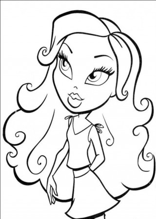 Free Bratz Th Coloring Pages - deColoring