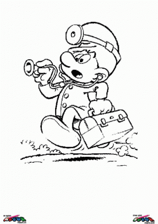 The Smurfs coloring pages - Free printable coloring pages