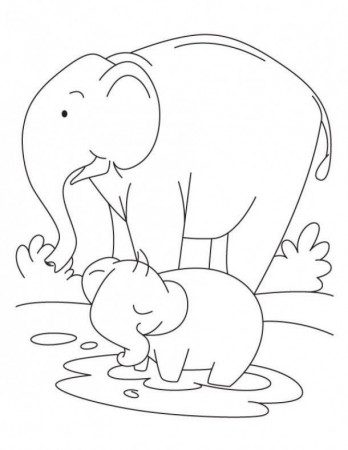 Coloring Pages Elephant | Free coloring pages for kids