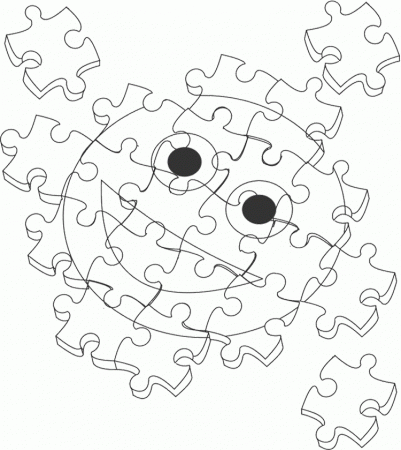 jigsaw puzzle piece Colouring Pages (page 3)