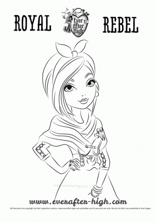 Poppy O 39 Hair Coloring Page Ever After High 252828 Hair Coloring 