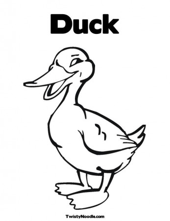 sitting duck Colouring Pages (page 2)
