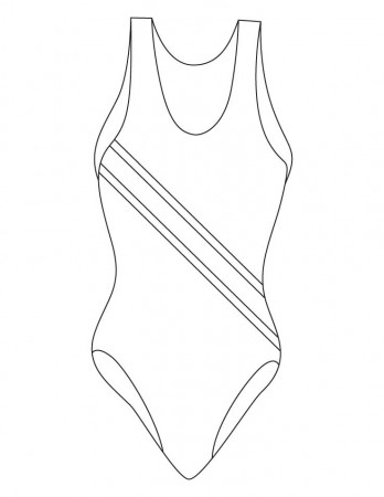 Swimsuit coloring pages | Download Free Swimsuit coloring pages 
