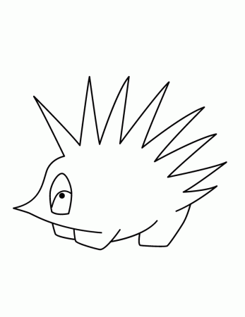 porcupine500 printable coloring in pages for kids - number 2532 online