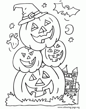 alvin and the chipmunks halloween coloring pages | Coloring Pages 
