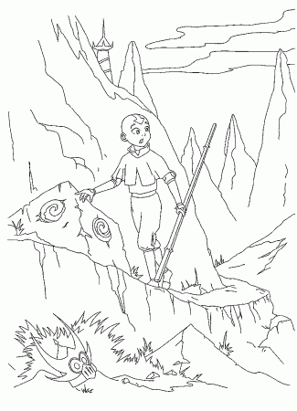 Coloring Page - Avatar coloring pages 39