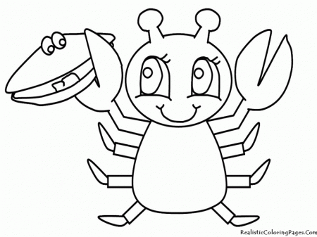 Ocean Coloring Pages For Kids Printable : Pin Sea Animals 