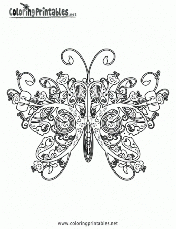 Butterfly Coloring Pages For Kids To Print Hard Butterflies 121593 