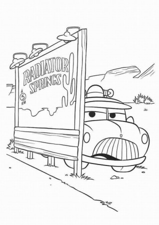 lightening mcqueen Colouring Pages (page 2)