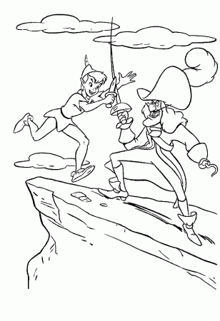 Peter Pan Coloring Pages peter pan coloring pages free – Kids 