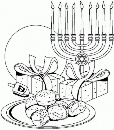 Christmas Lights Coloring Pages Printable Free For Little Kids #