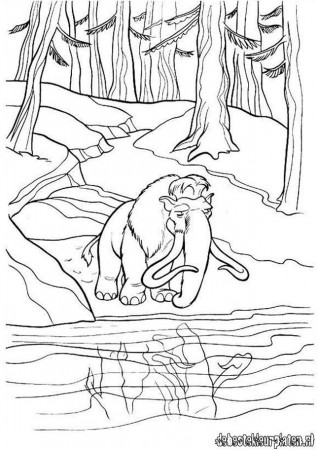 Ice Age coloring pages - Printable coloring pages
