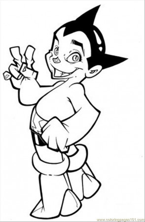 Coloring Pages S Astro Boy By Tygertailzz (Cartoons > Astro Boy 