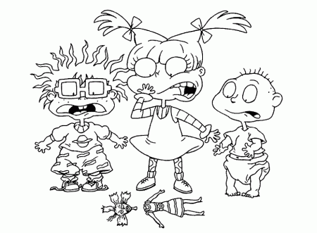 Coloring Pages Rugrats | Rsad Coloring Pages