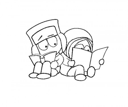Printable Coloring Pages of South park | Coloring Pages