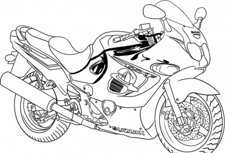 Motorcycle coloring pages to print | Coloring Pages