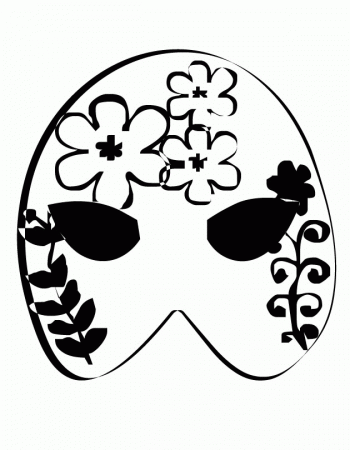 ladybird mask Colouring Pages