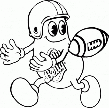 Football coloring pages and pictures for School and Home