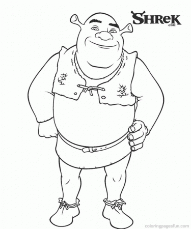 Printable shrek Coloring Pages For Kids | Coloring Pages