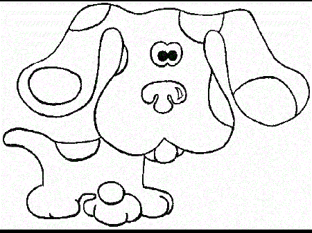 Fun Coloring Pages: Blue's Clues Coloring Pages