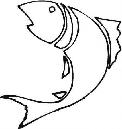 Fish Drawing Outline - ClipArt Best | CNC Ideas
