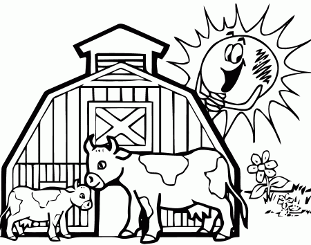 Drawing Countryside #165480 (Nature) – Printable coloring pages