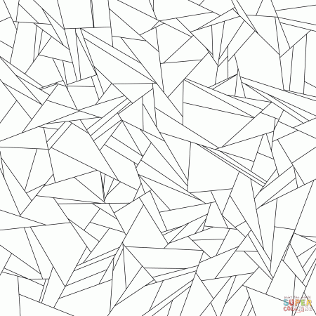 Gilbert Tessellation coloring page | Free Printable Coloring Pages