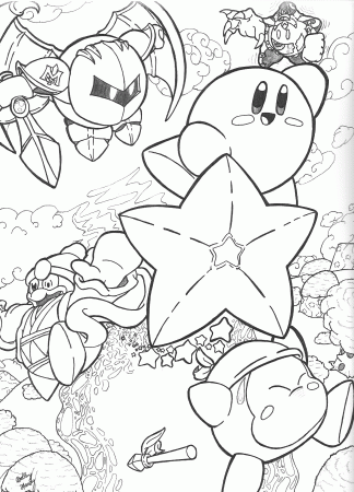 All Meta Knight Coloring Pages - Coloring Pages For All Ages