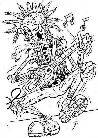 10 Pics of Scary Coloring Pages For Teens - Adult Horror Halloween ...
