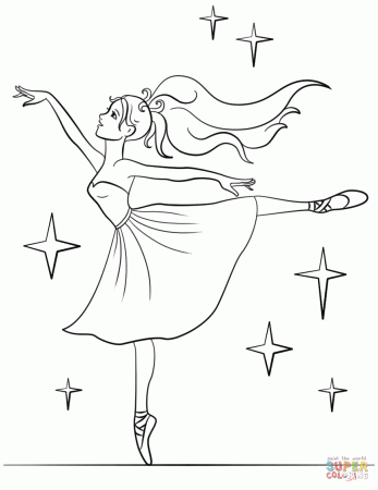 Ballet coloring pages | Free Coloring Pages