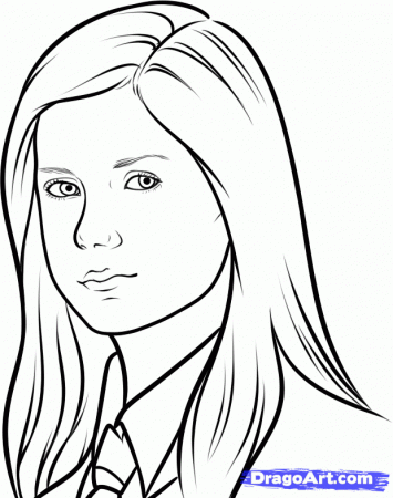 ginny potter Colouring Pages | Harry potter colors, Harry potter coloring  pages, Harry potter artwork