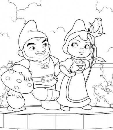 Sherlock Gnomes coloring page - Drawing 5