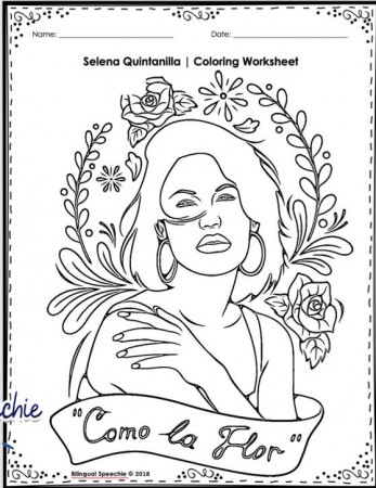 Selena Quintanilla Coloring Pages : R/SelenaQuintanilla - Coloring Home
