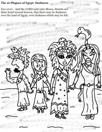 New Coloring Page: Church House Collection Blog: The 10 Plagues Of ...