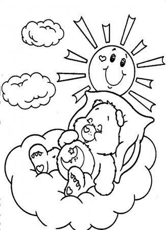 Bedtime Moon Coloring Pages - Сoloring Pages For All Ages