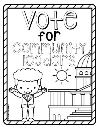 Citizenship Coloring Pages - Classful