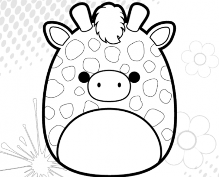 37 Squishmallow Coloring Pages