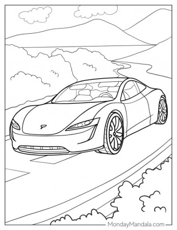 18 Tesla Coloring Pages (Free PDF Printables)