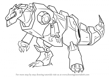 Grimlock Transformers Coloring Pages
