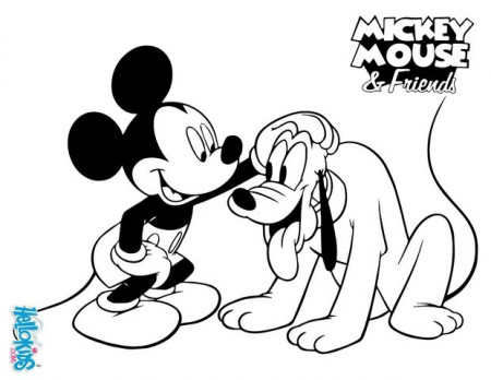 Mickey Mouse coloring pages - 60 free Disney printables for kids to color  online