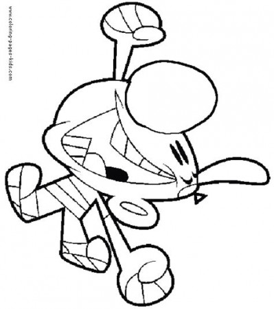 Grim Adventures Of Billy Mandy Colouring Pages - Free Colouring Pages