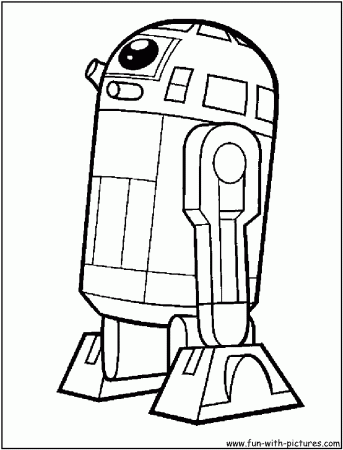 R2 D2 Coloring Page | Star wars coloring sheet, Star coloring pages, Star  wars coloring book