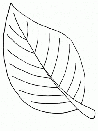 Autumn Coloring Pages For Toddlers Leaf Coloring Pages For ...