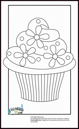Cupcake Coloring Pages | free printable cupcake coloring pages ...