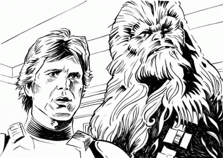 Han Solo Coloring Page