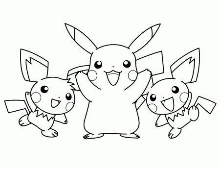 Cartoon Coloring Pages Pokemon - Coloring Pages For All Ages