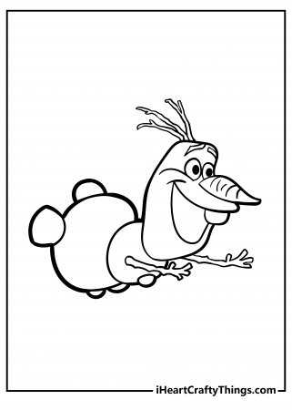 Printable Olaf Coloring Pages (Updated 2023)