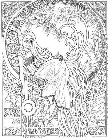 Disney Princess Coloring Book Pdf - Coloring Pages for Kids and ...